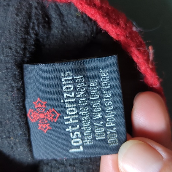 Wool Knit Ear Warmer, Ear Band, Unisex, Made In Nepal - Picture 3 of 6